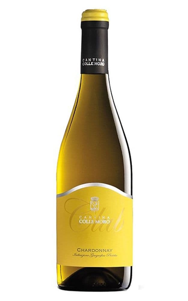 Vang trắng Ý Colle Moro Club Chardonnay 750ml (13%)