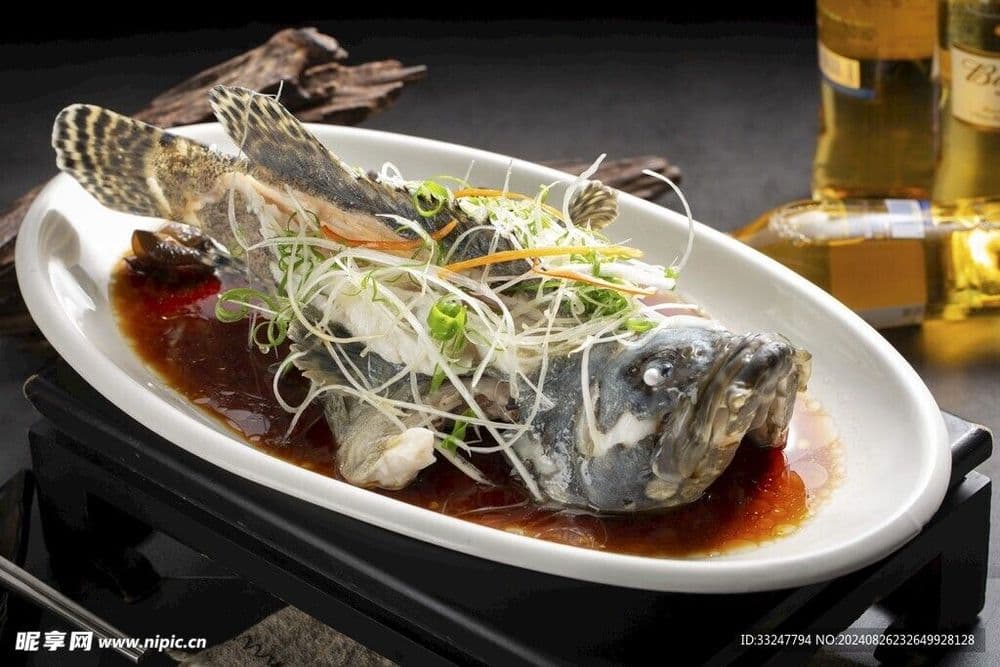 Cá song hổ (hấp xì dầu, nướng Trùng Khánh)