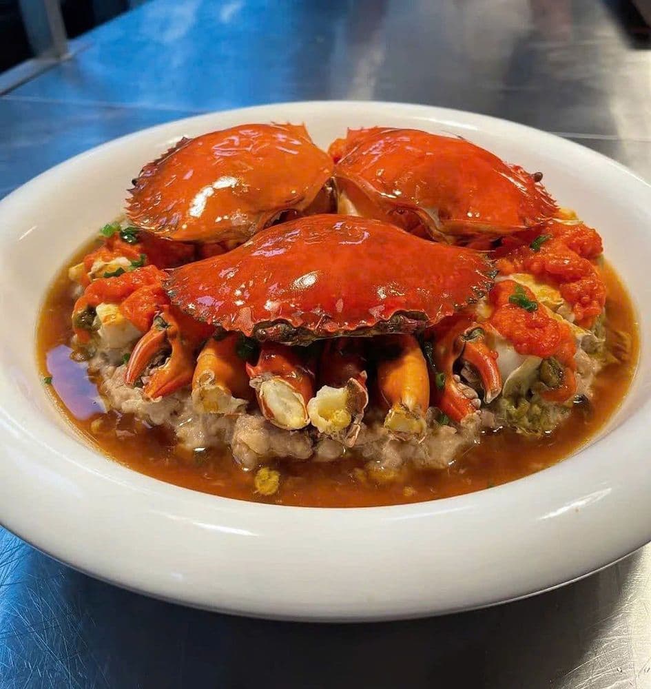 Cua hấp cung đình 