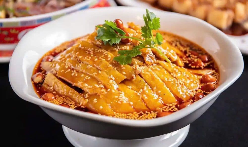 Gà chảy nước miếng